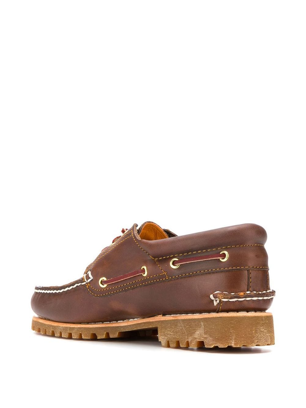AUTH BOAT SHOE MDBRN