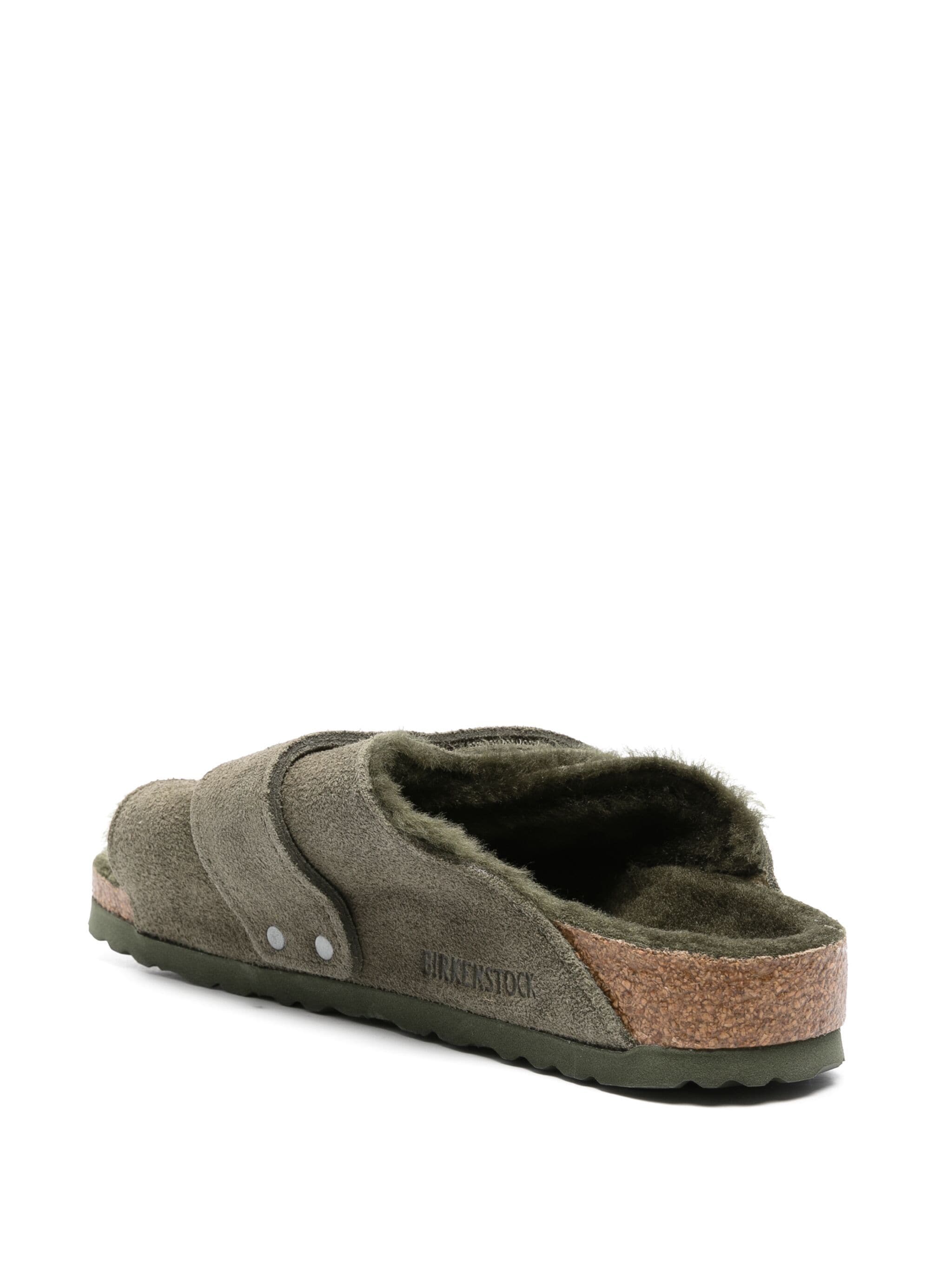 Kyoto Shearling thyme, Suede Leather/Nubuck