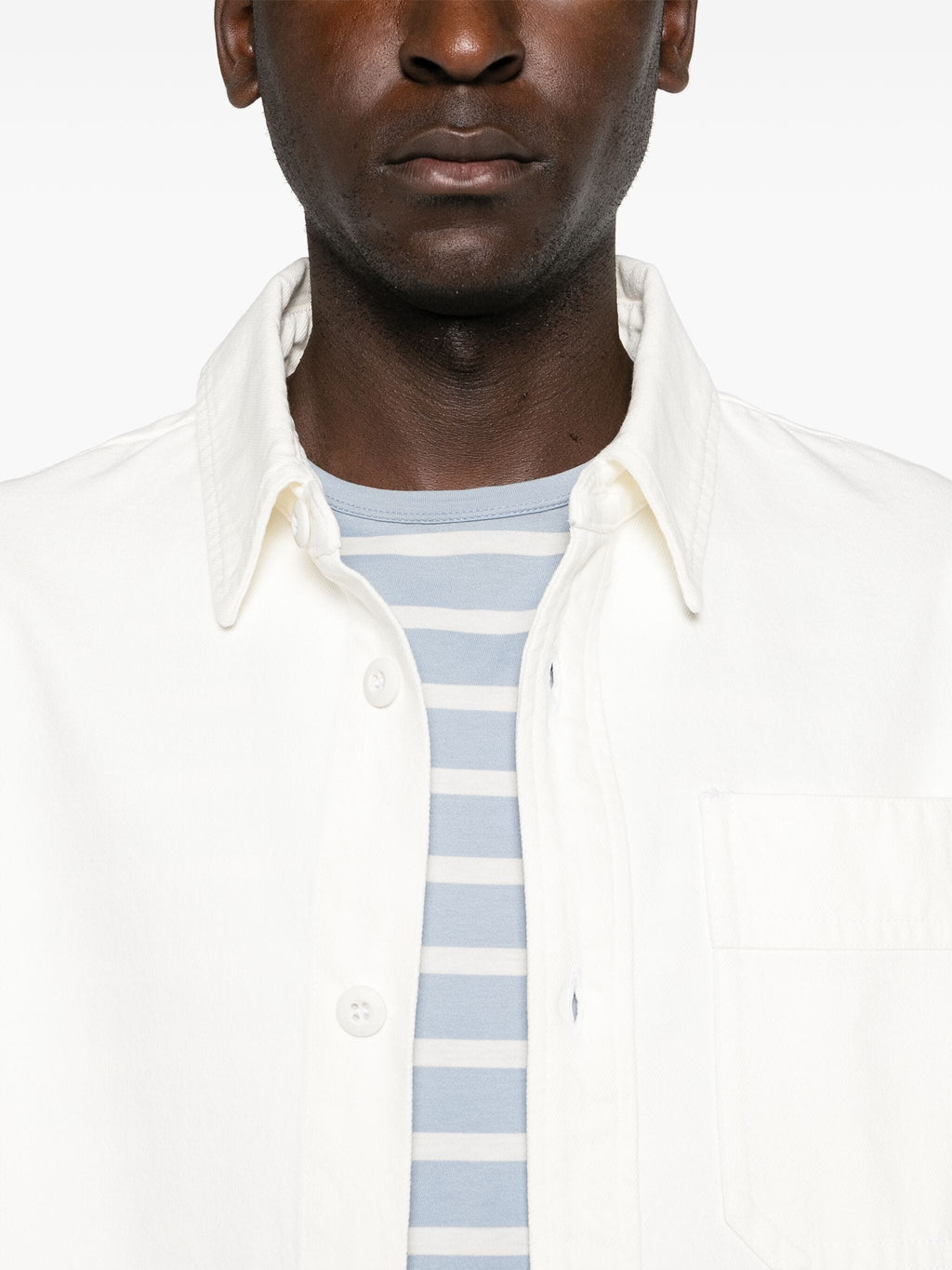 SURCHEMISE BASILE BRODEE POITRINE