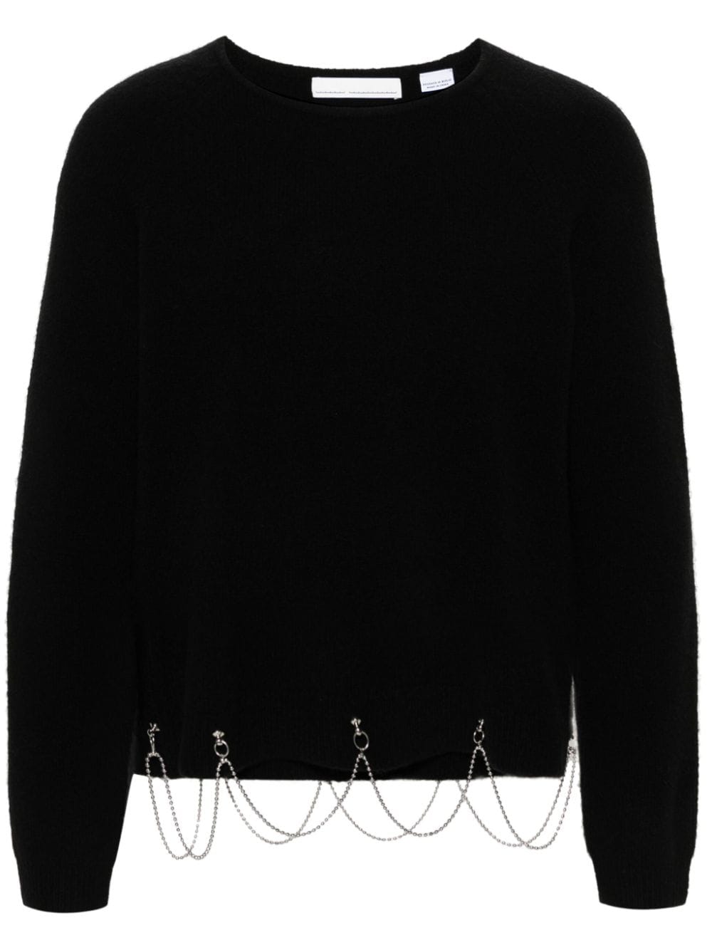 CREW NECK WITH CHAIN