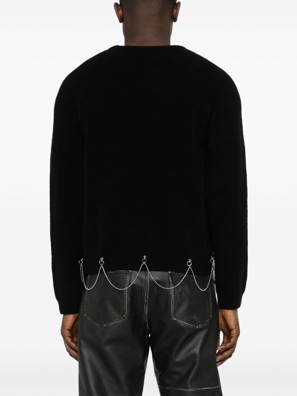 CREW NECK WITH CHAIN