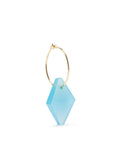 EARRING CIRCLE ROMBO CIRCLE GC