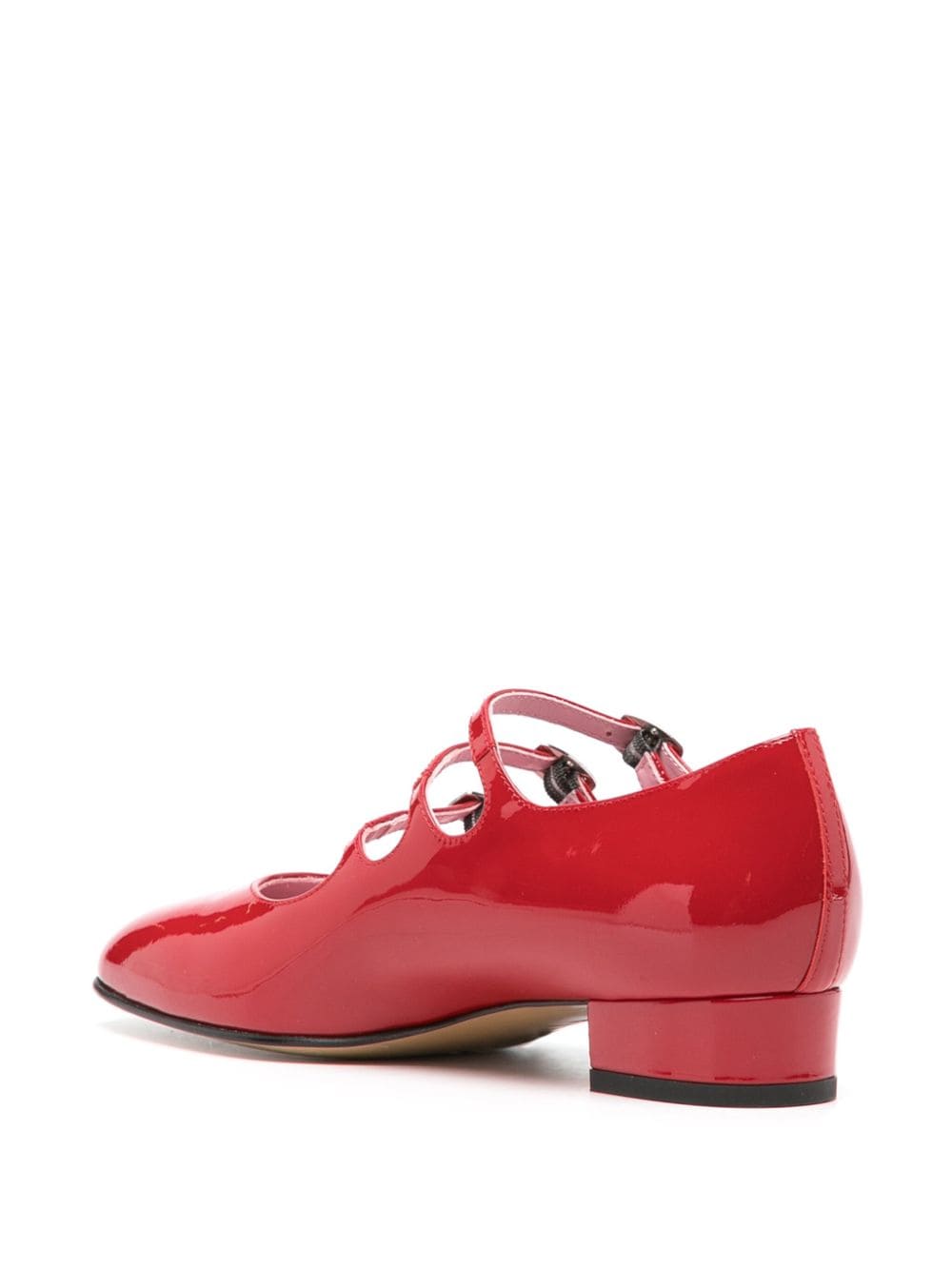 ARIANA PATENT LEATHER RED