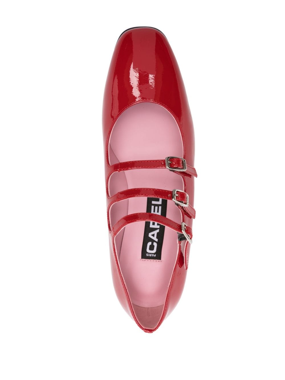 ARIANA PATENT LEATHER RED