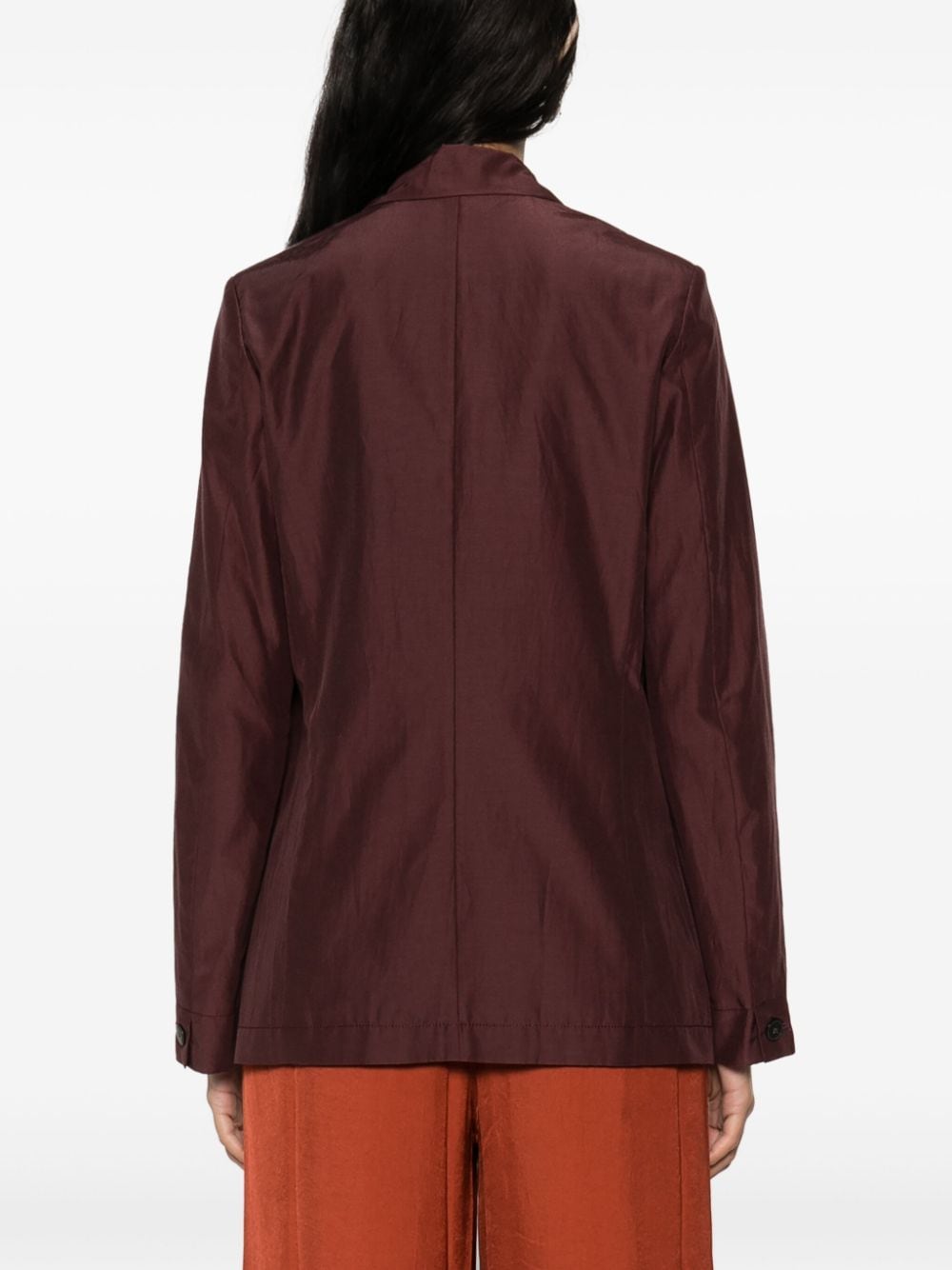 chic taffettas boxy jacket