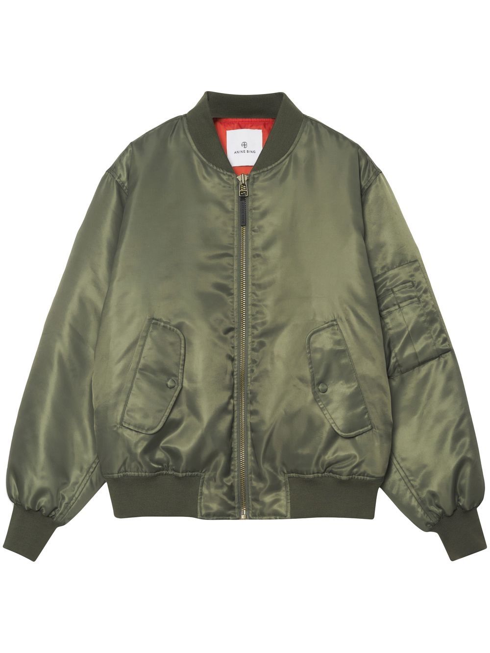 LEON BOMBER - ARMY GREEN