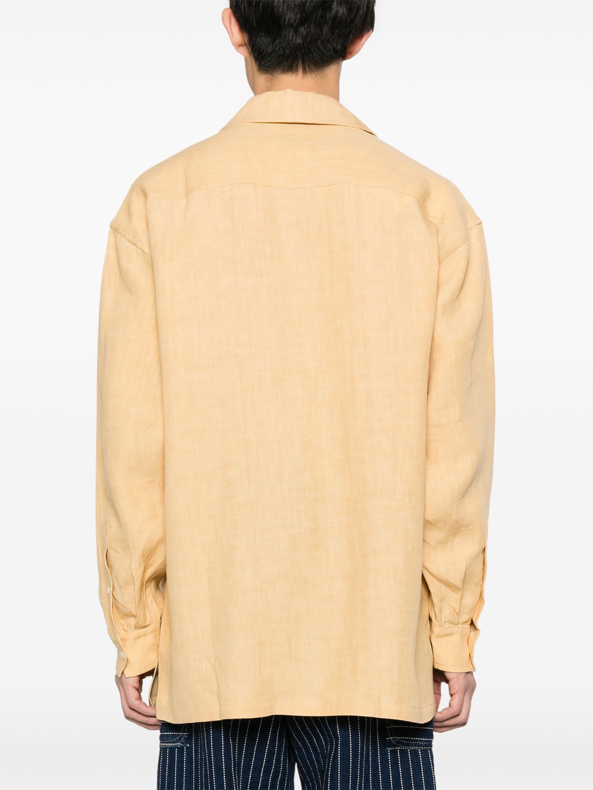 OVERSIZE LS HAWAIIAN SHIRT