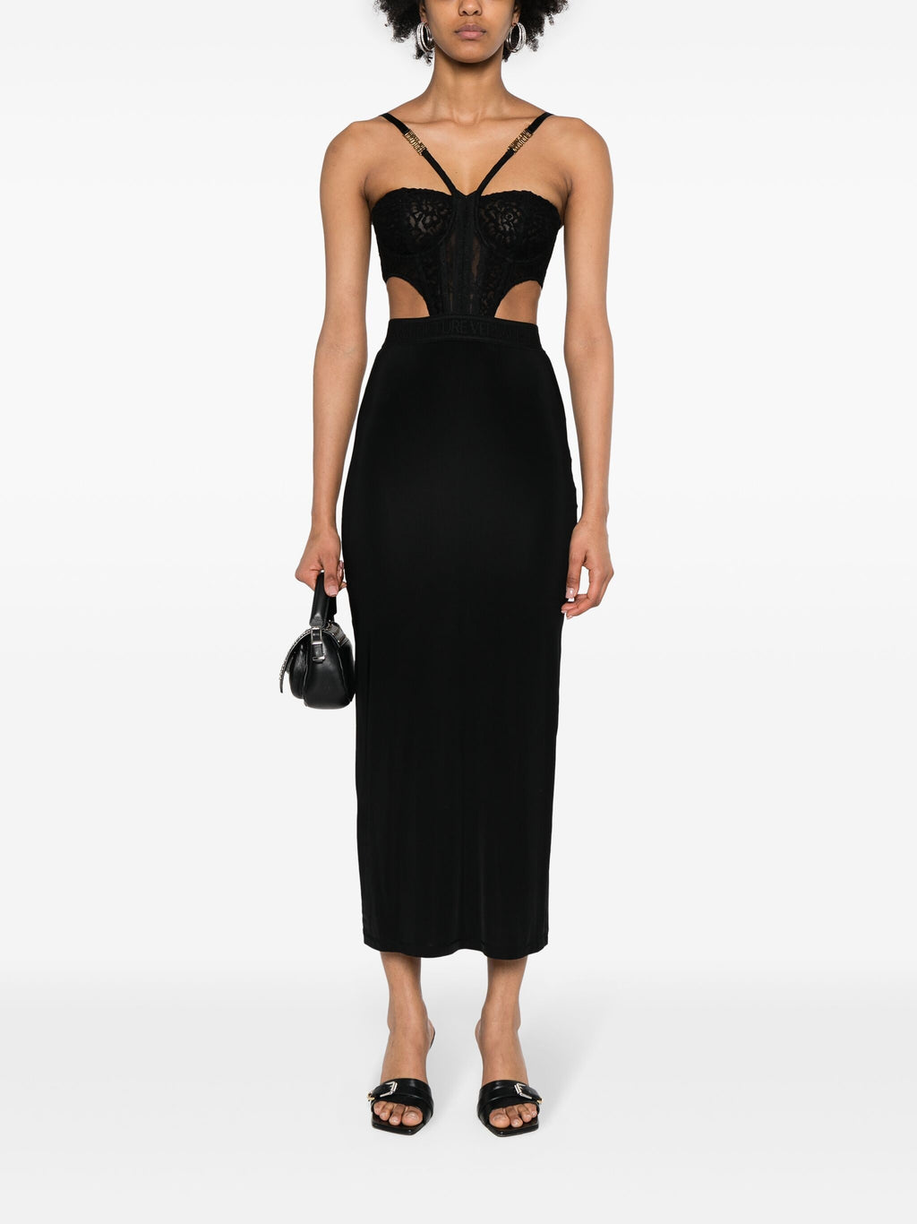 BUSTIER PLAQUE DRESS