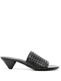 PERFORATED CONE SANDALS - 40MM