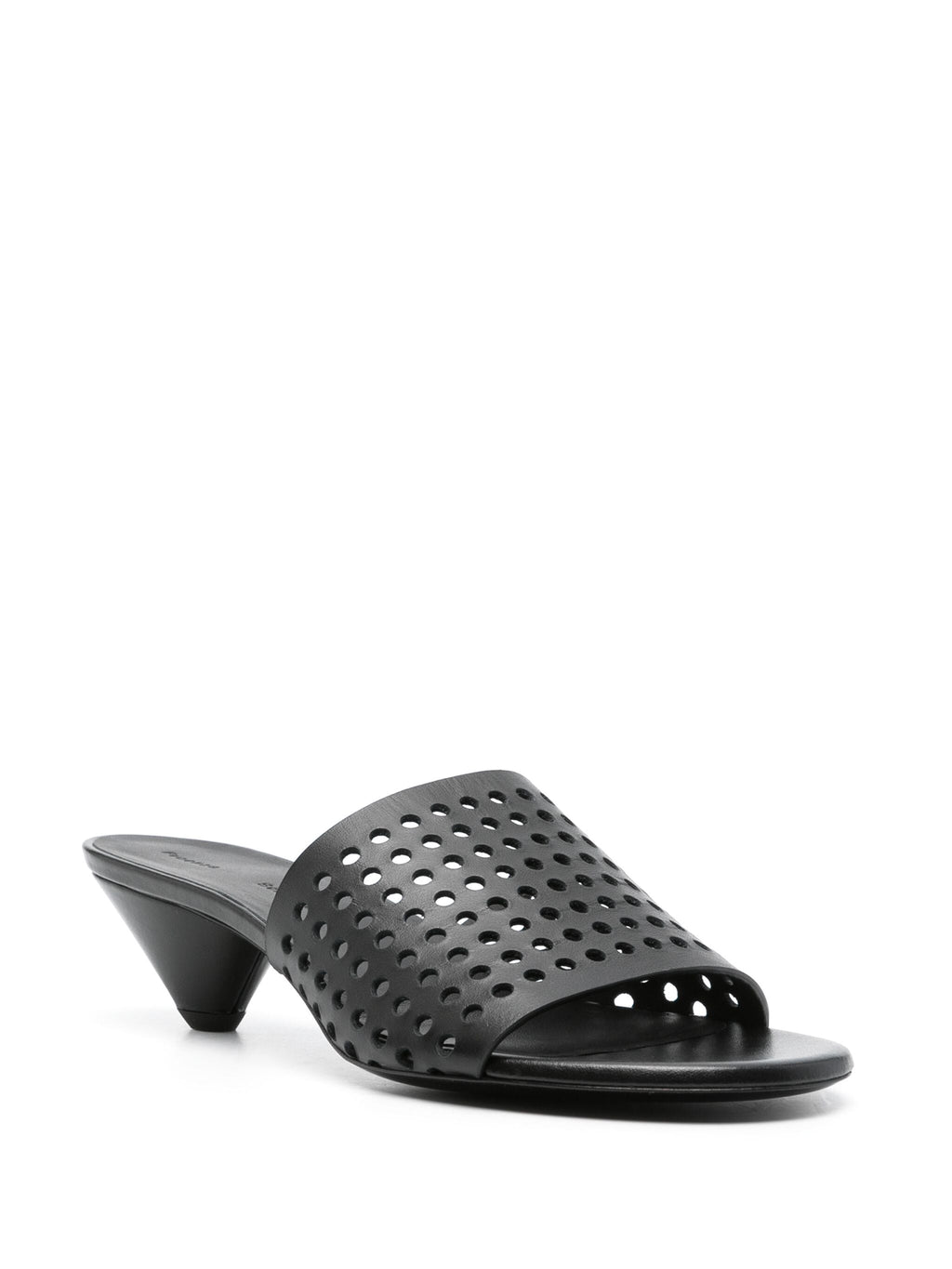 PERFORATED CONE SANDALS - 40MM