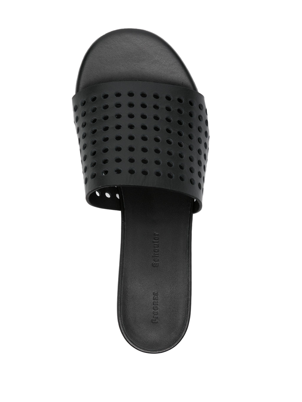 PERFORATED CONE SANDALS - 40MM