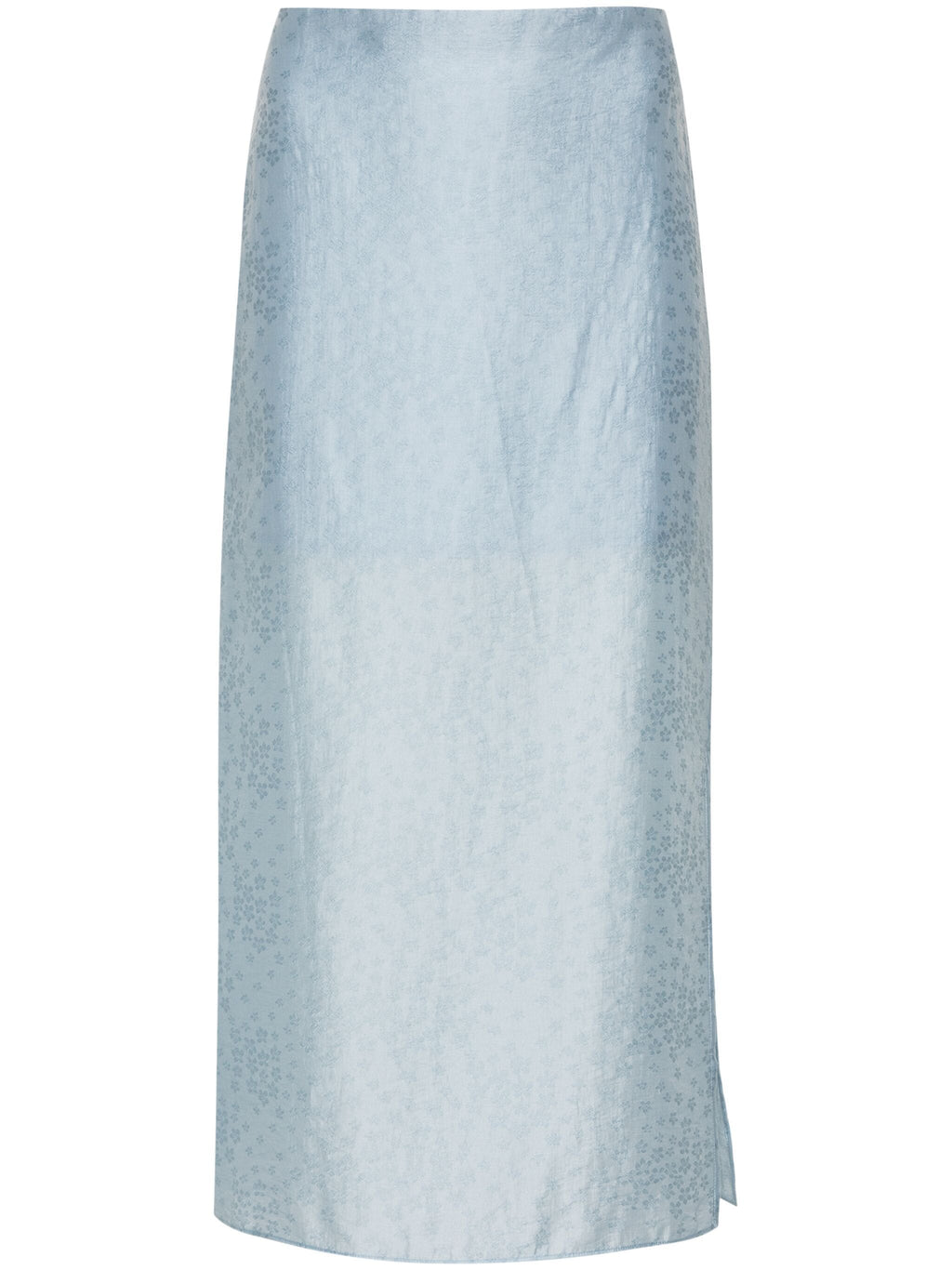 GRAZIELA FLORAL SKIRT UNDER KNEE