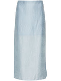 GRAZIELA FLORAL SKIRT UNDER KNEE