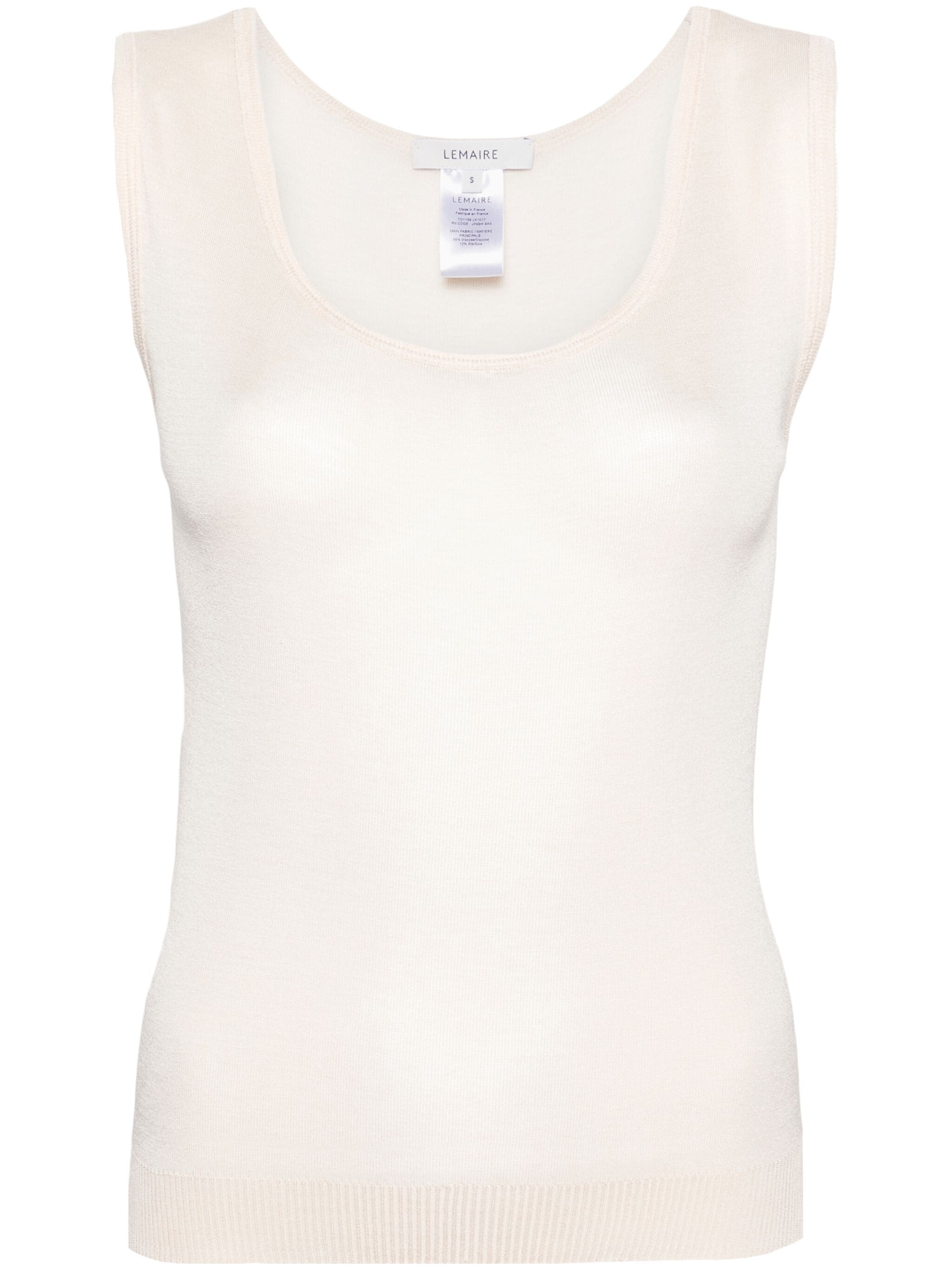 SEAMLESS SLEEVELESS SWEATER