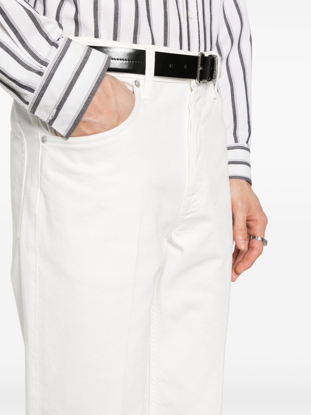 STRAIGHT 5 POCKET TROUSERS