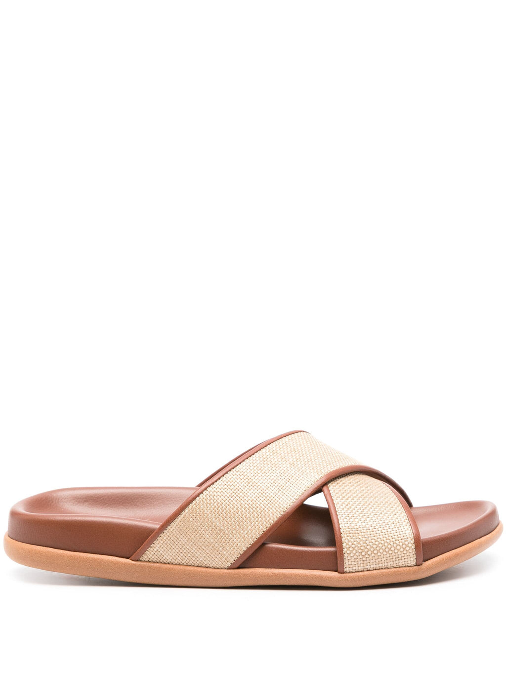THAIS FOOTBED NAPPA/RAFFIA