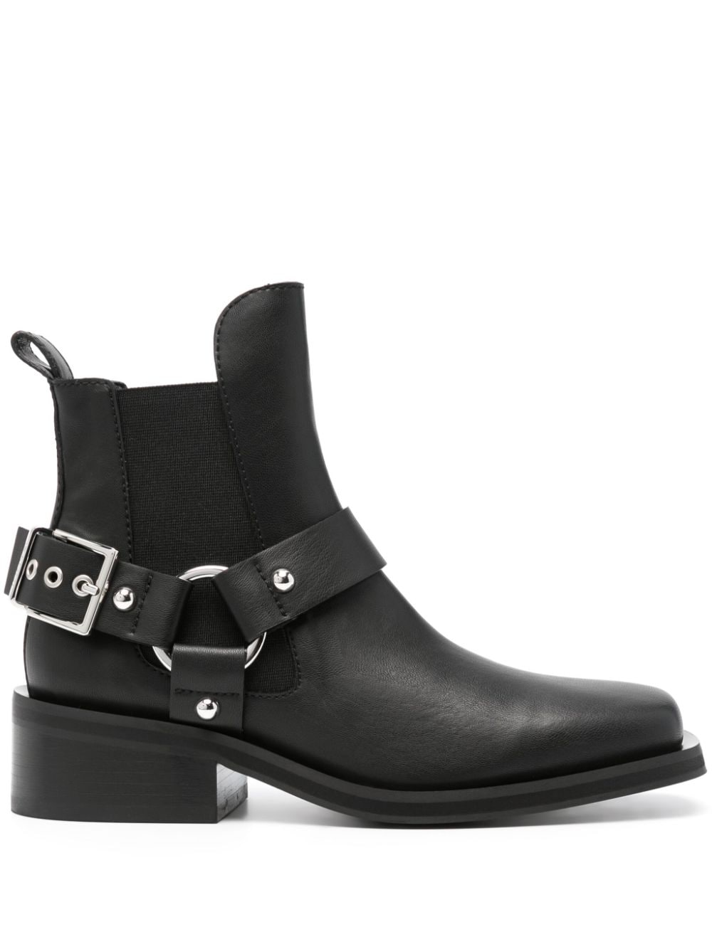 Biker Low Cut Chelsea Boot