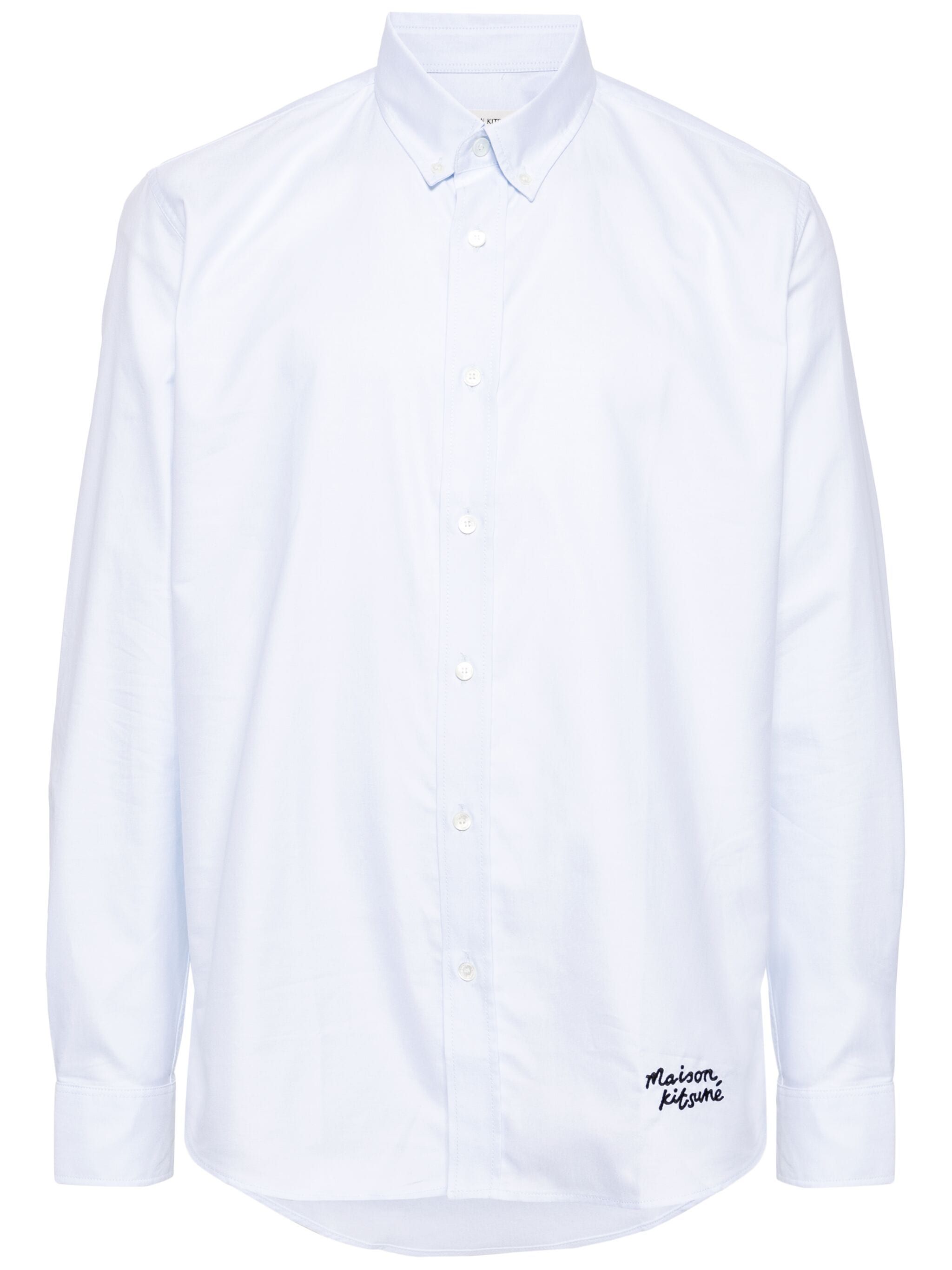 MAISON KITSUNE HANDWRITTING CASUAL BD SHIRT
