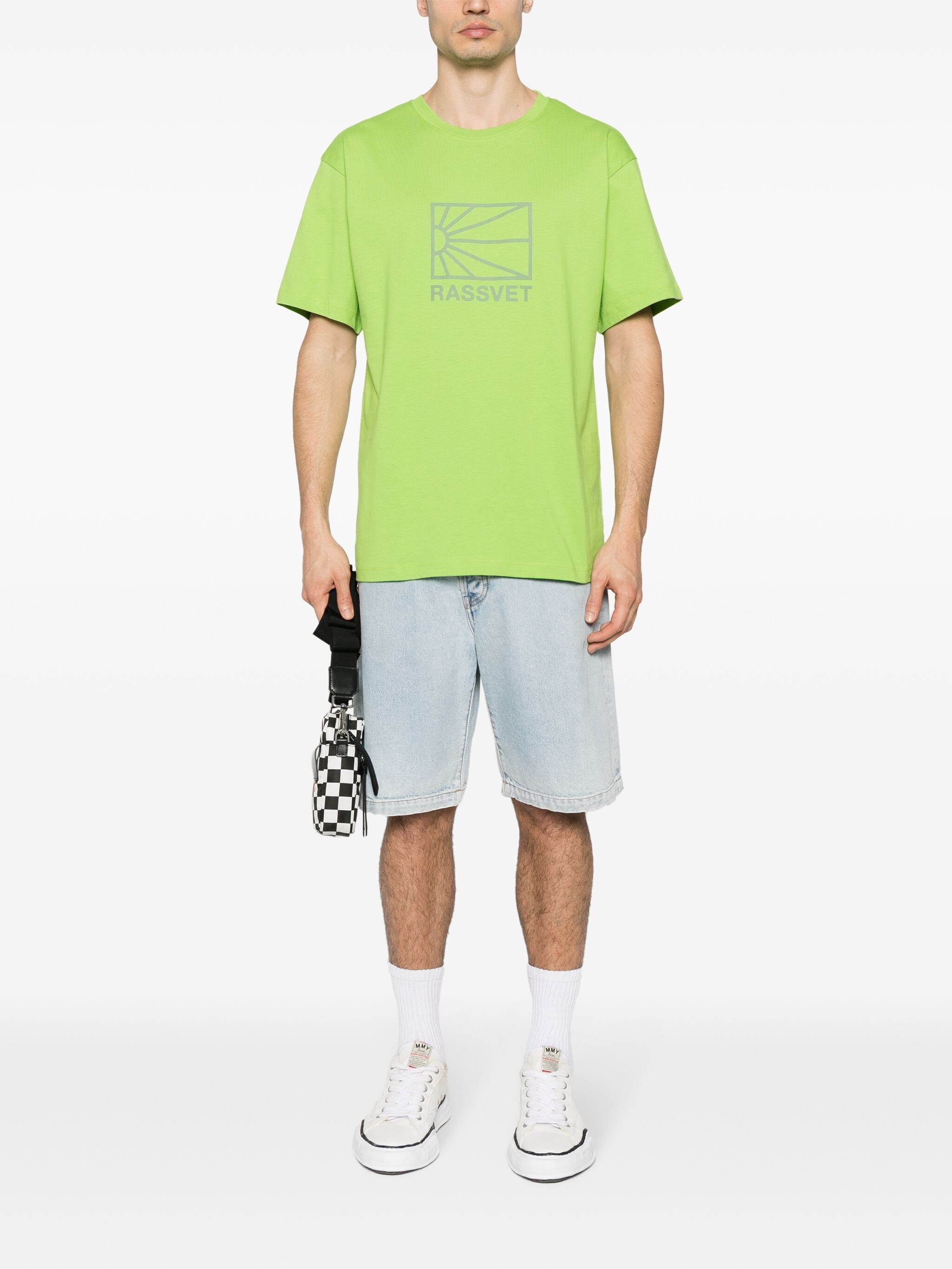 MEN BIG LOGO TEE SHIRT KNIT