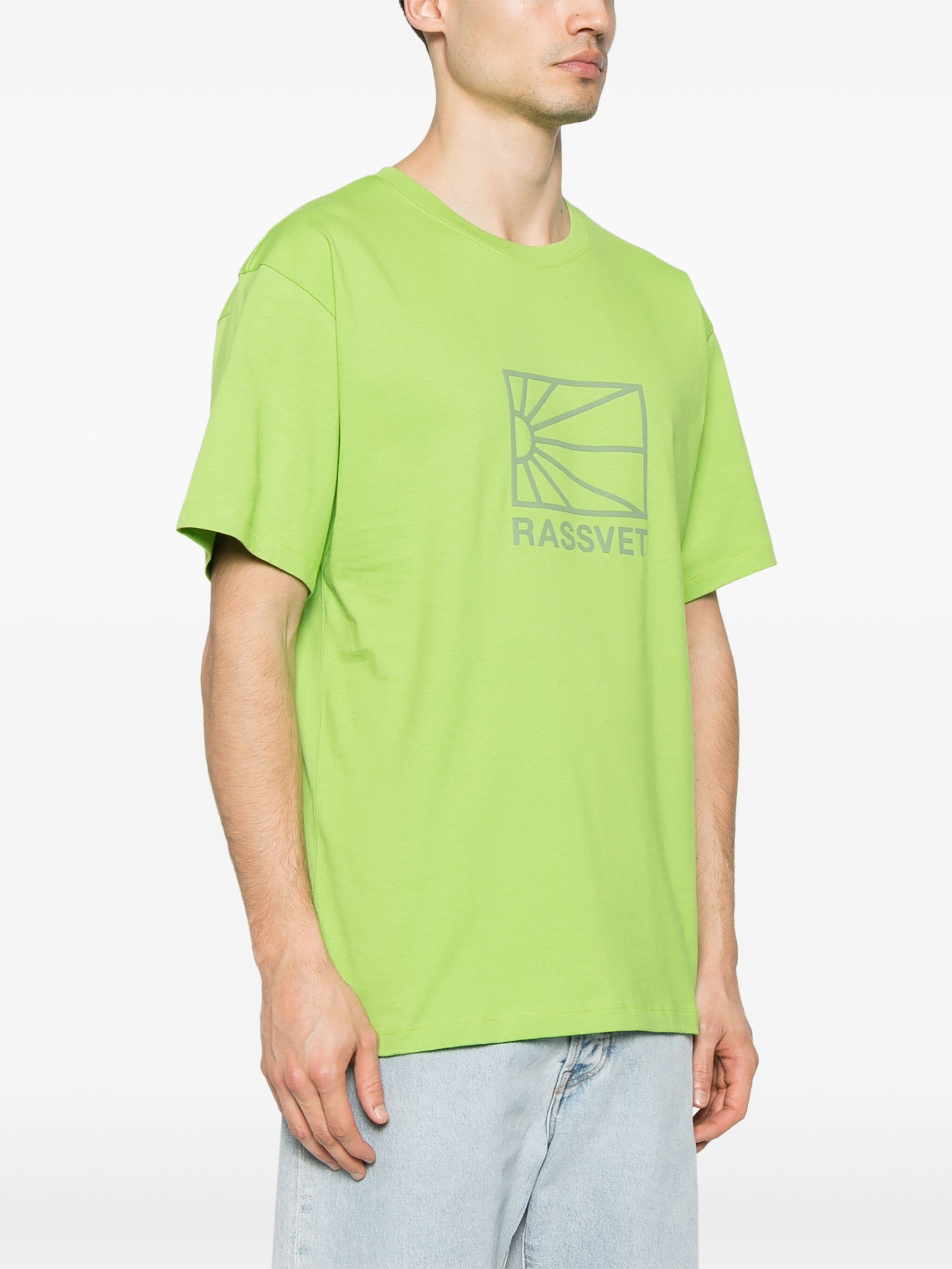 MEN BIG LOGO TEE SHIRT KNIT
