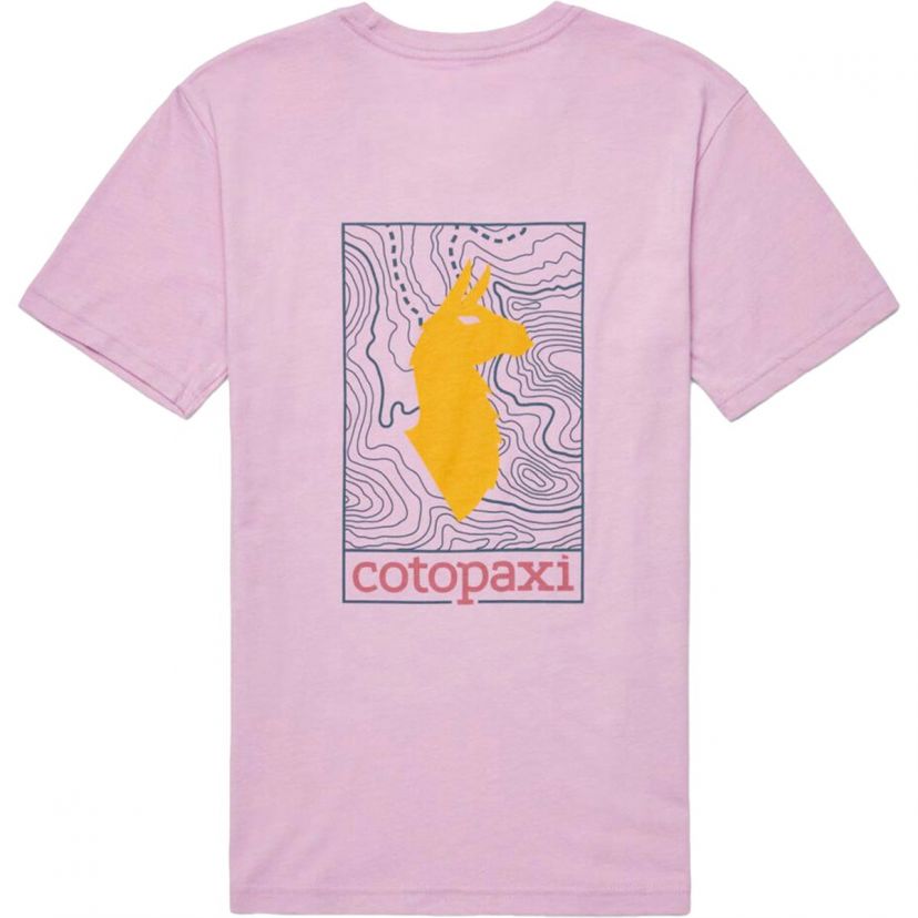 Llama Map Organic T-Shirt