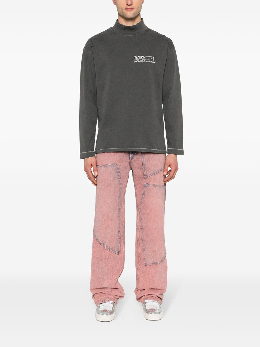UNISEX MAKE BELIEVE ERL LONGSLEEVE TSHIRT KNIT