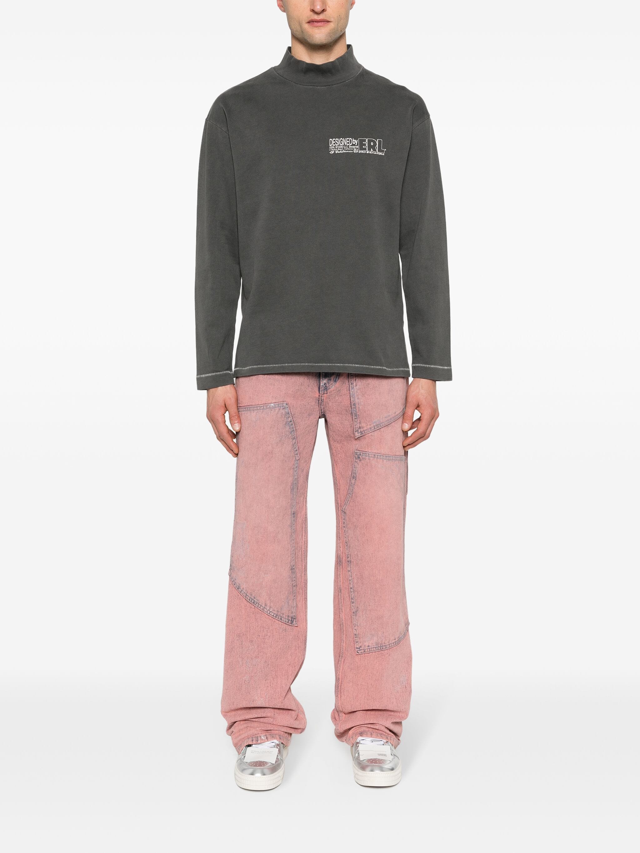 UNISEX MAKE BELIEVE ERL LONGSLEEVE TSHIRT KNIT