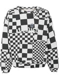 MEN VENICE CHECKER CREWNECK KNIT