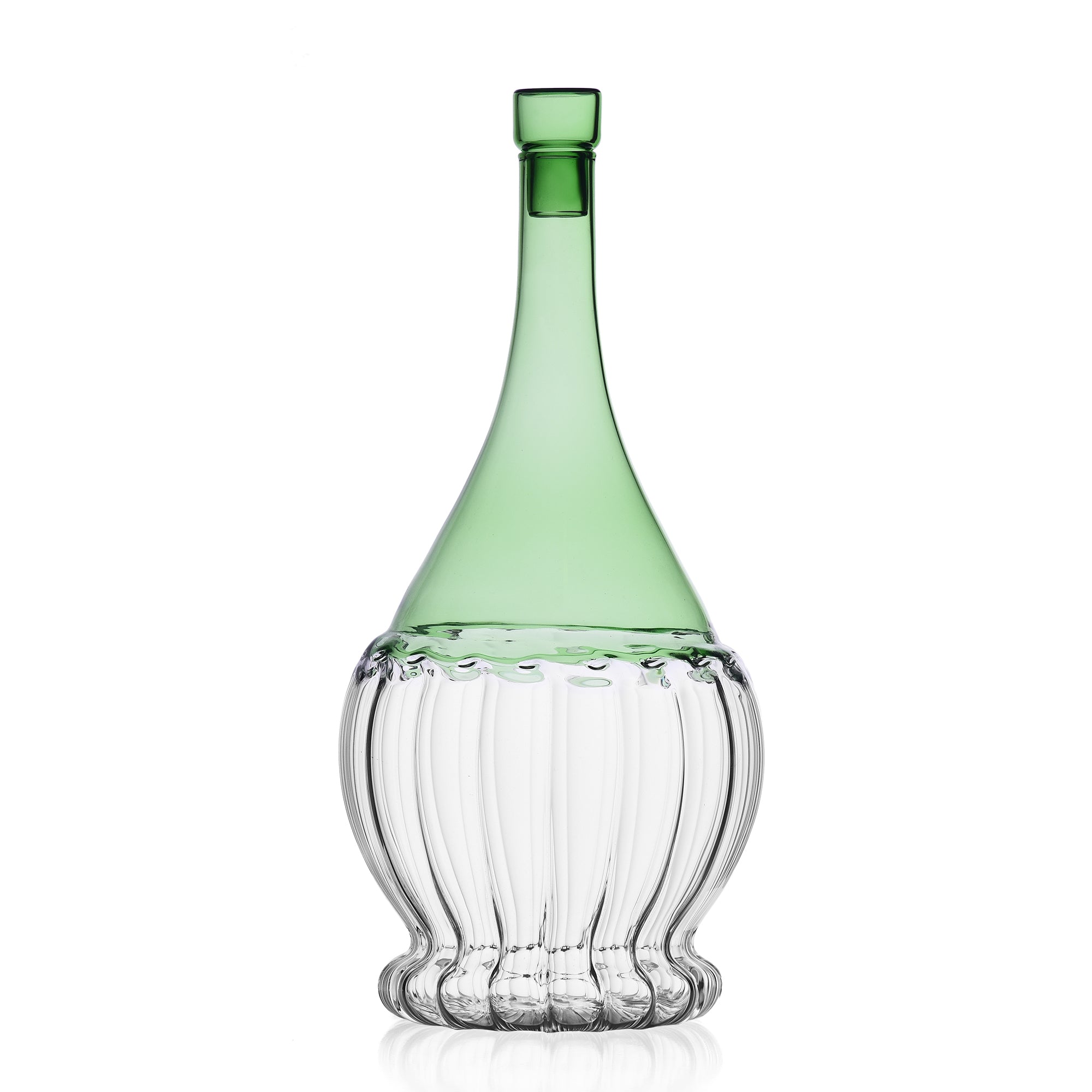 GARDEN PICNIC Green Flask
