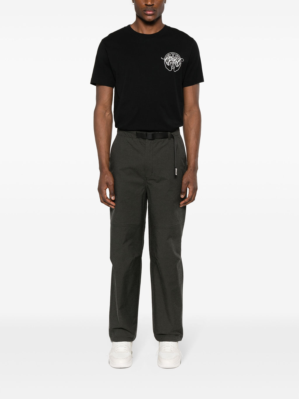 M M66 TEK TWILL WIDE LEG PANT TNF BLACK