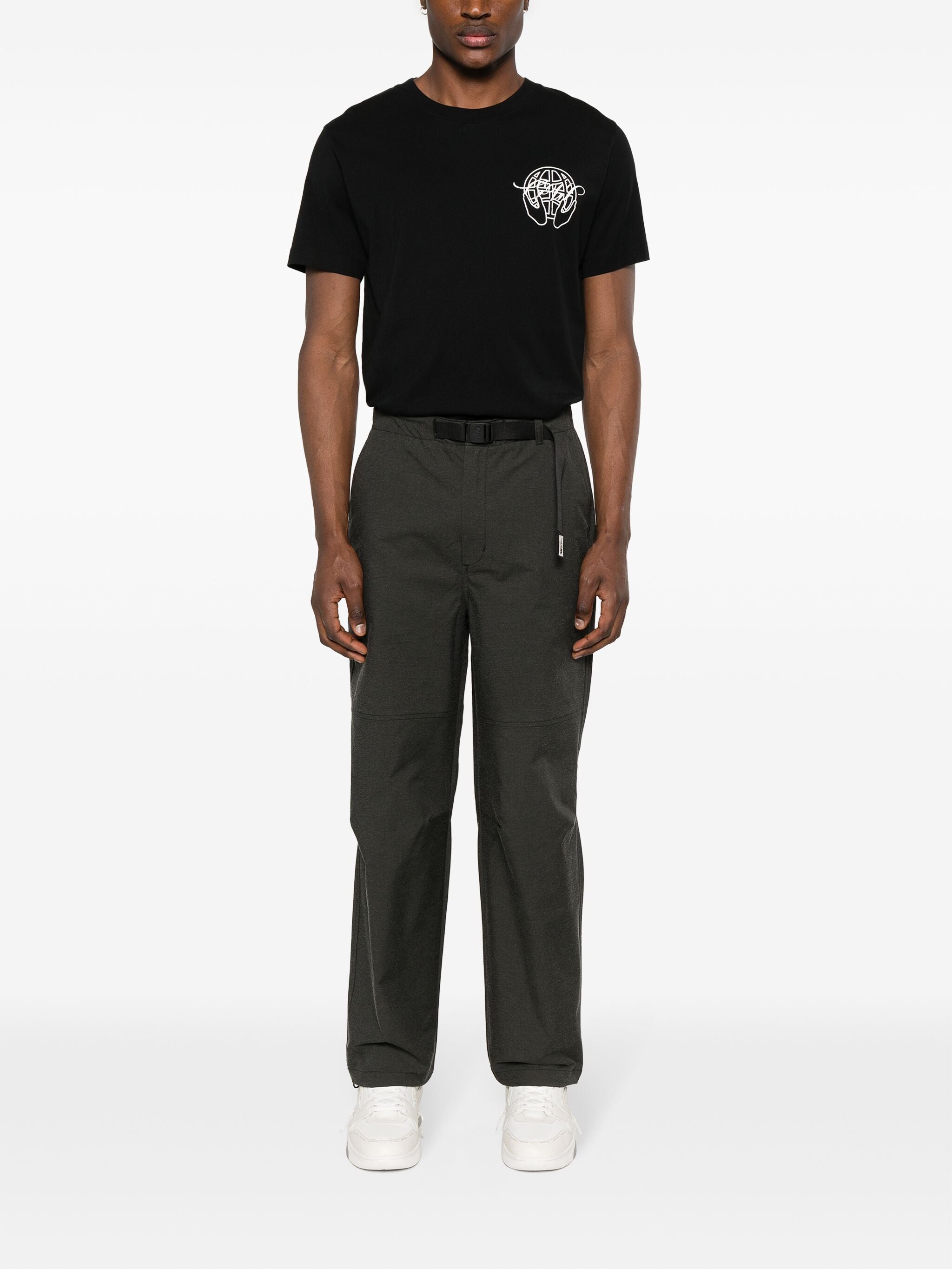M M66 TEK TWILL WIDE LEG PANT TNF BLACK