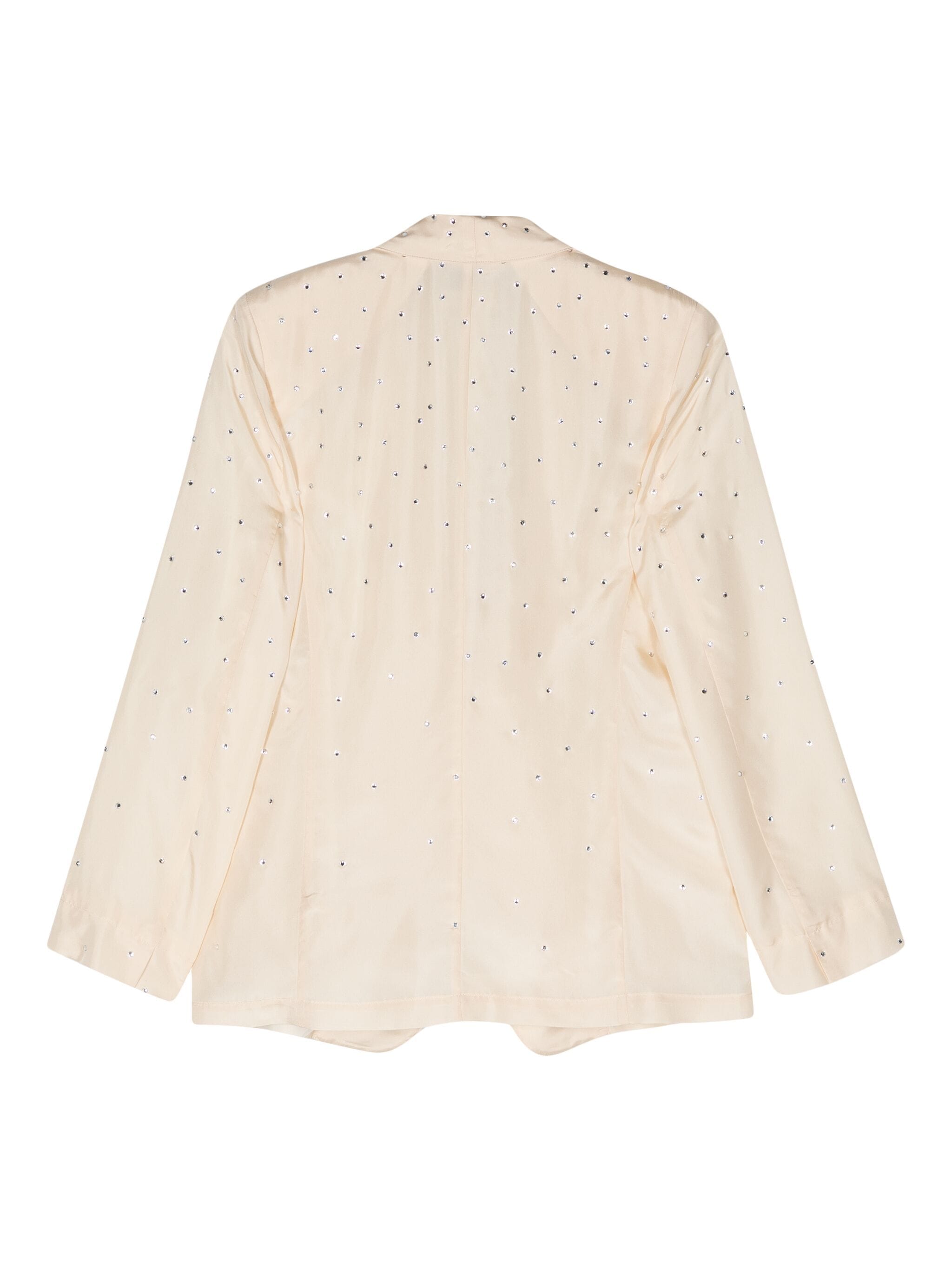 habotai silk and crystals jacket