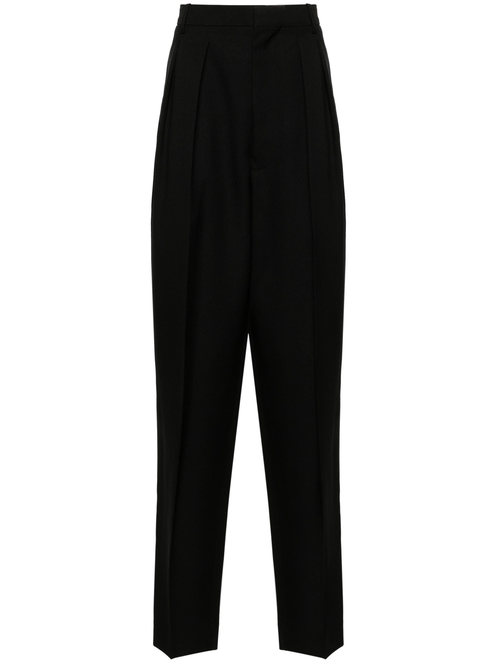 PLEATED TAPERED TROUSER
