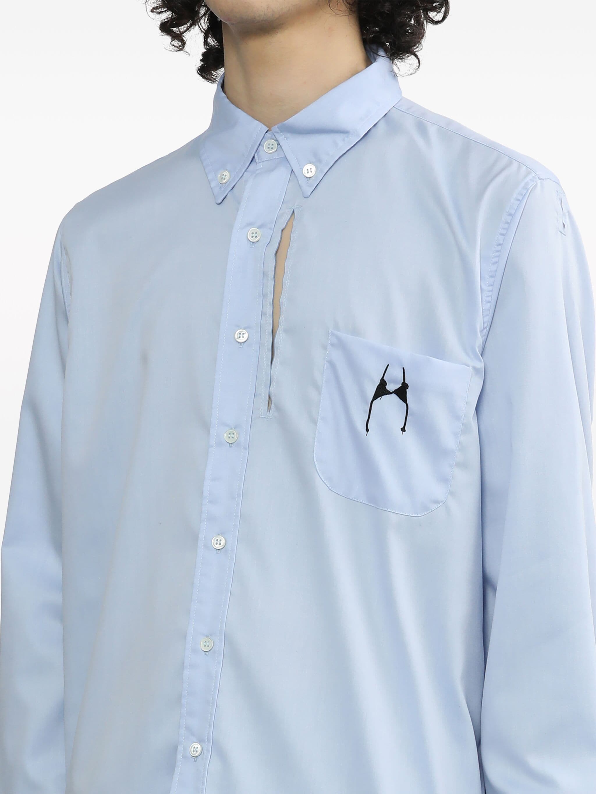 LONG SLEEVE SHIRT WITH BRA LOGO
