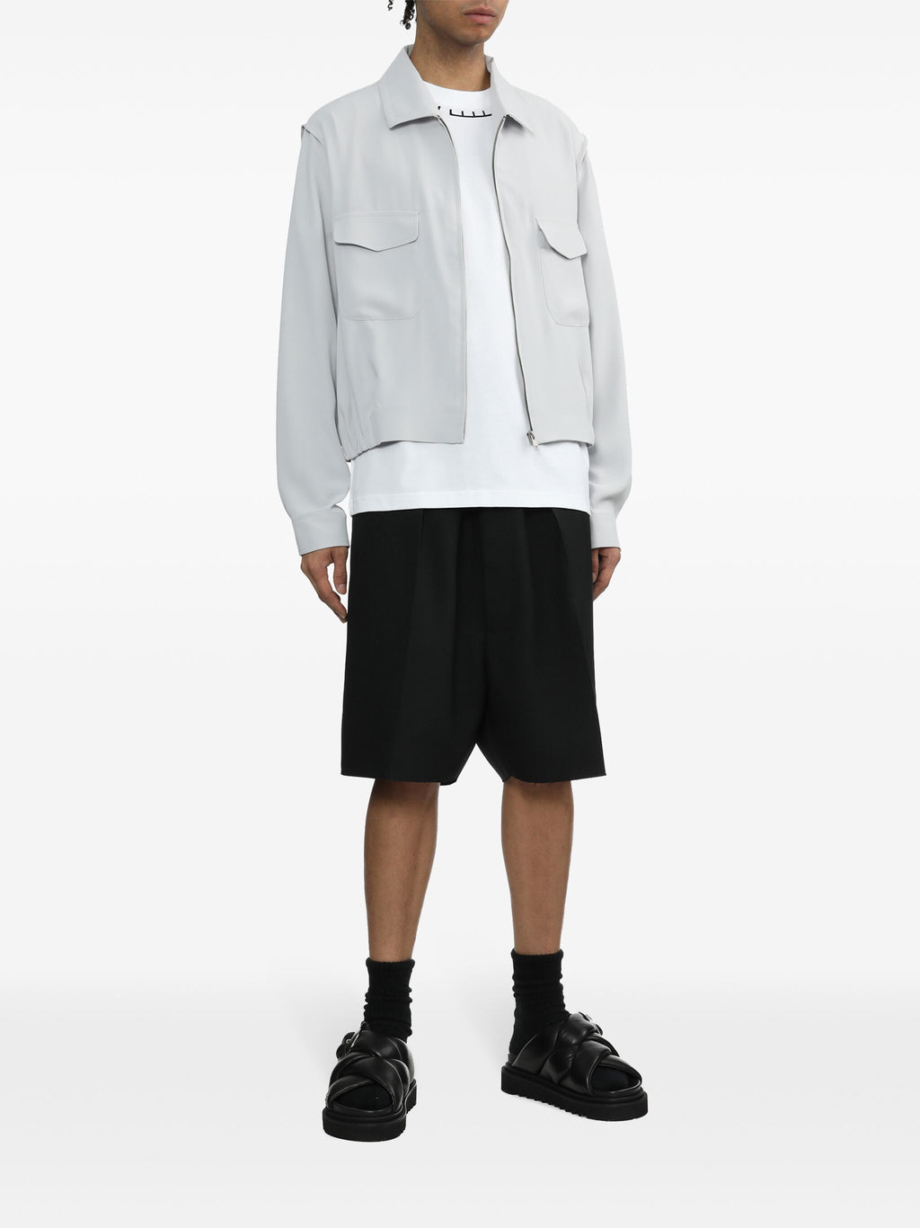 "SIMMO VINTAGE" ZIP UP BLOUSON