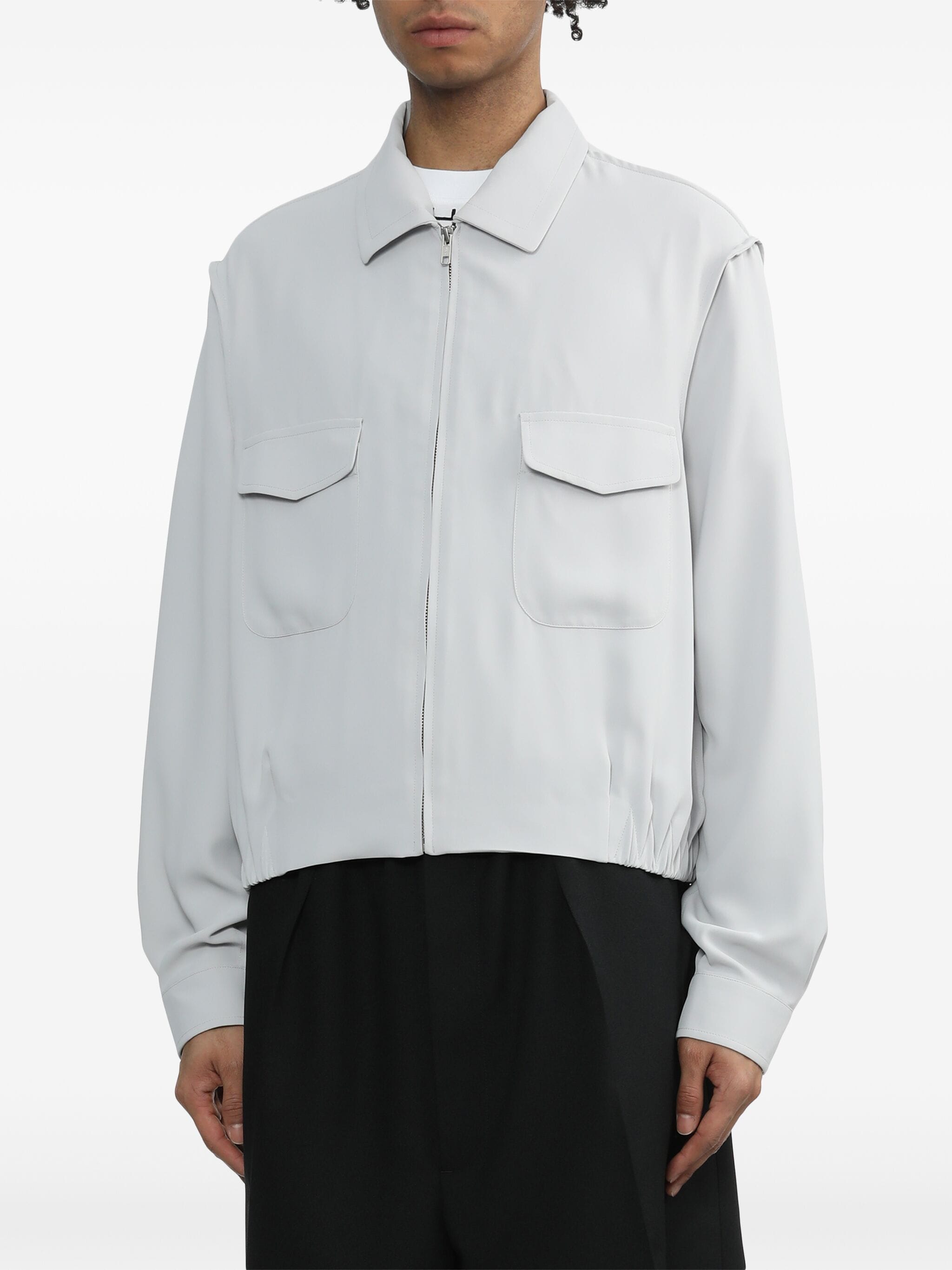 "SIMMO VINTAGE" ZIP UP BLOUSON