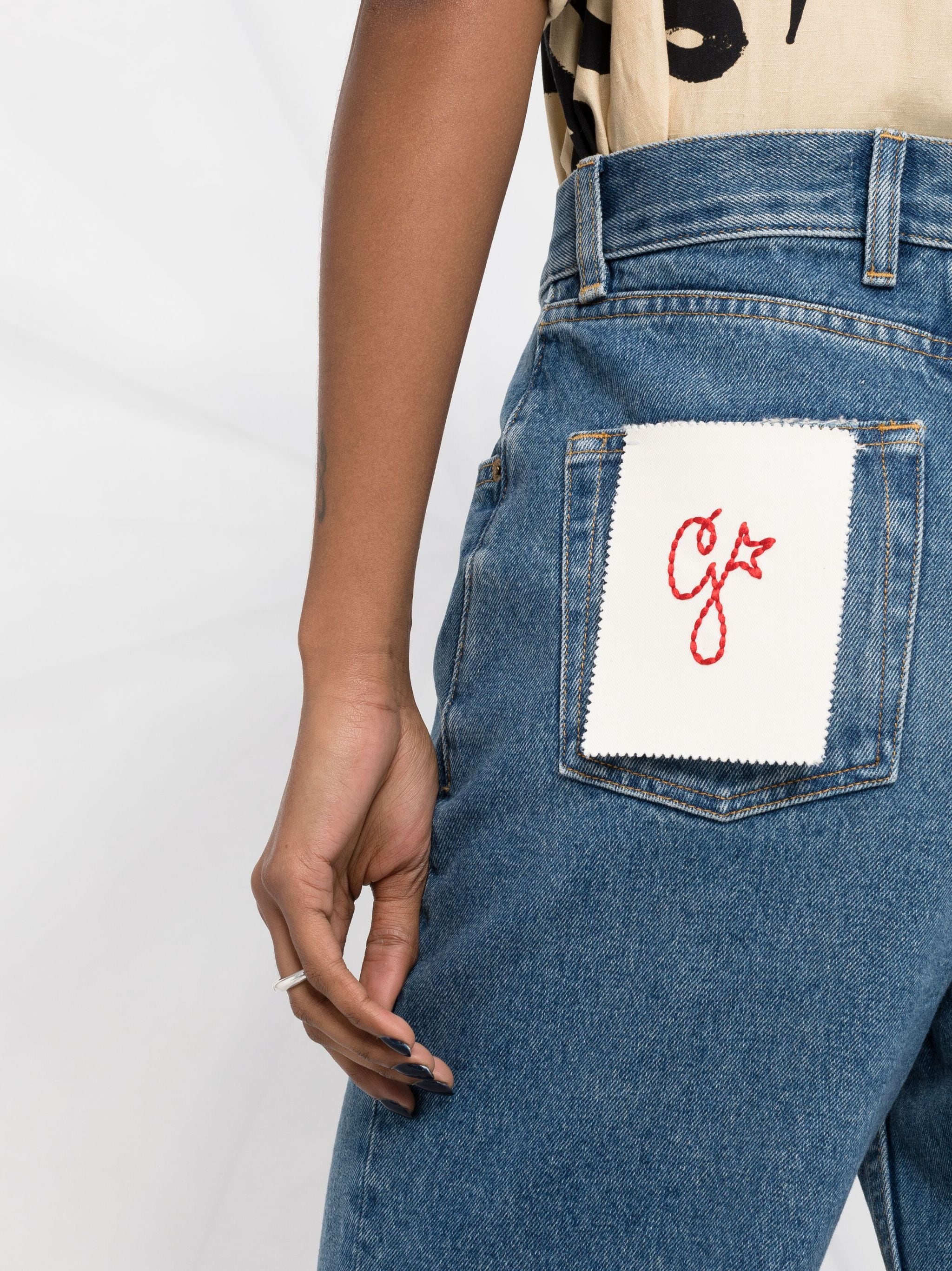 GOLDEN W`S KIM MEDIUM STONE WASHED DENIM