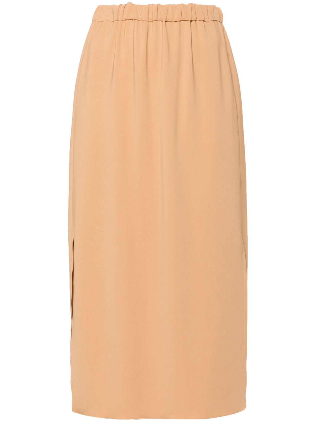 stretch cady crepe pencil skirt