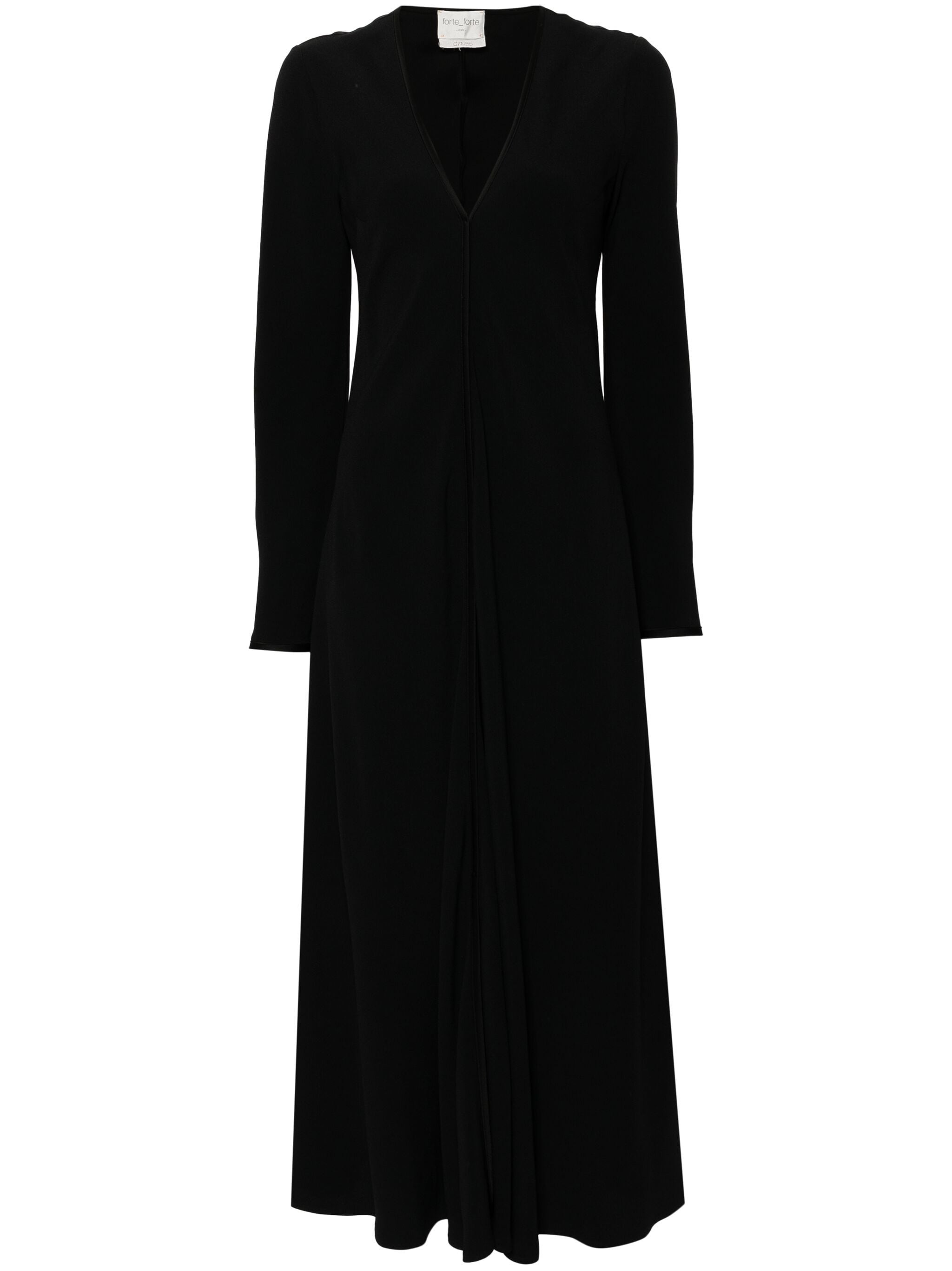 envers satin long sleeves dress