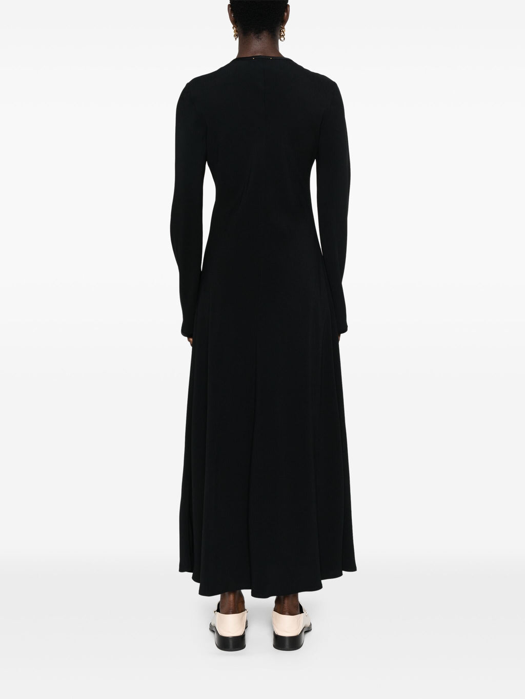 envers satin long sleeves dress
