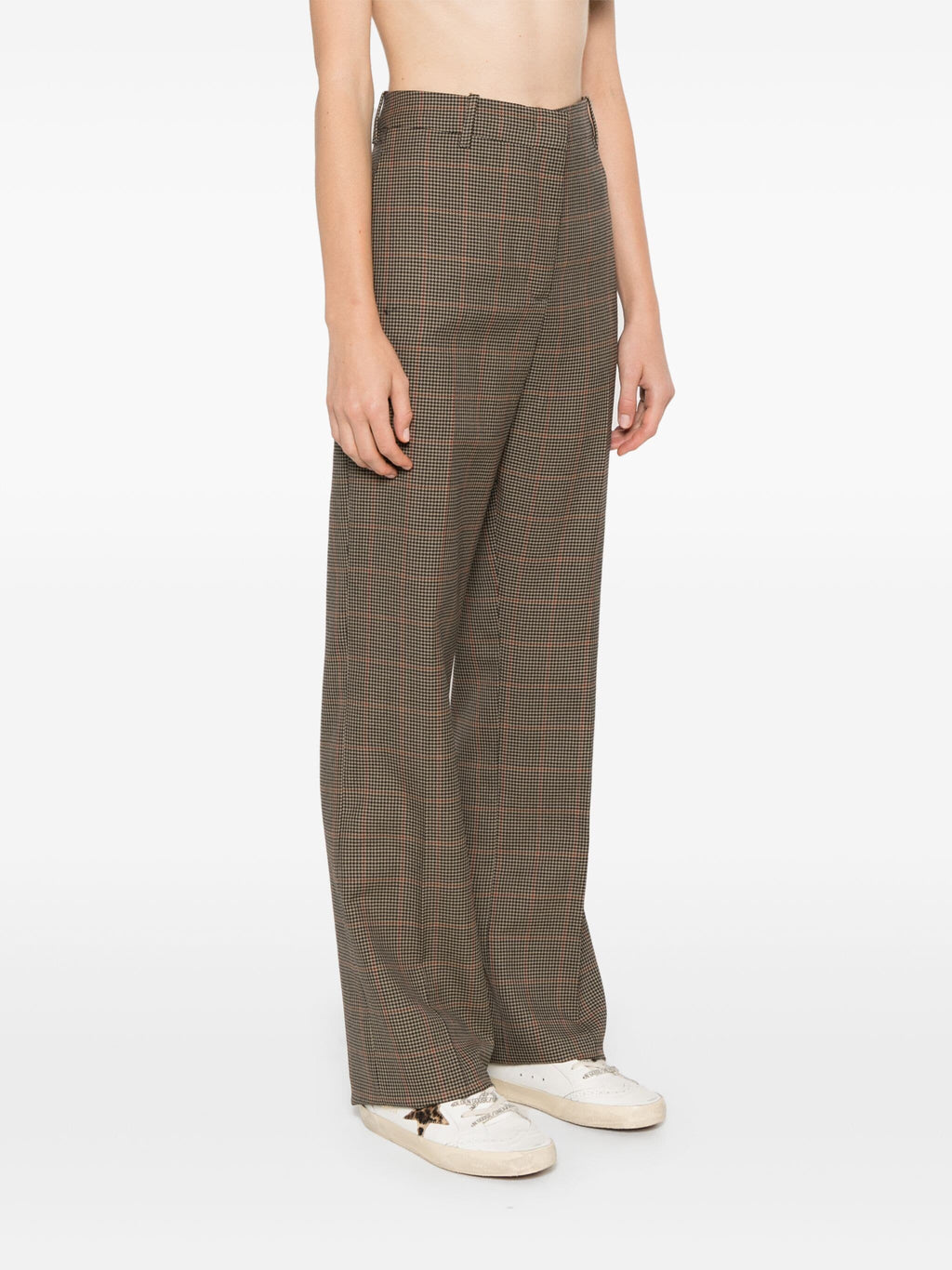 W`S NEW RELAXED PANT PIED DE POULE CHECK