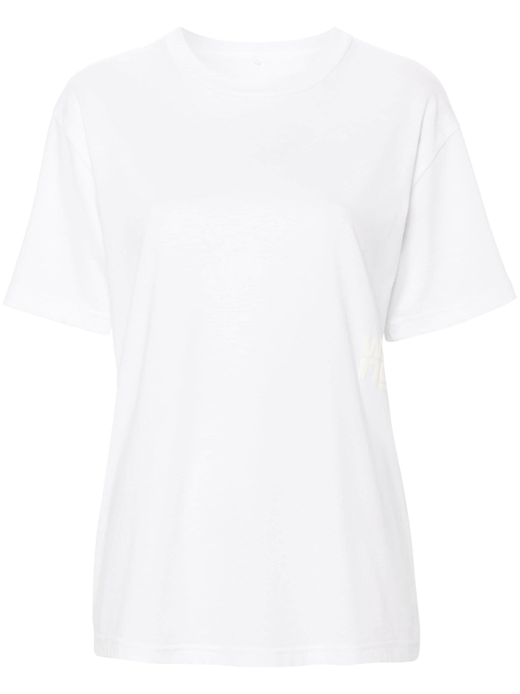 ESSENTIAL JSY SS TEE W/ PUFF LOGO & BOUND NECK
