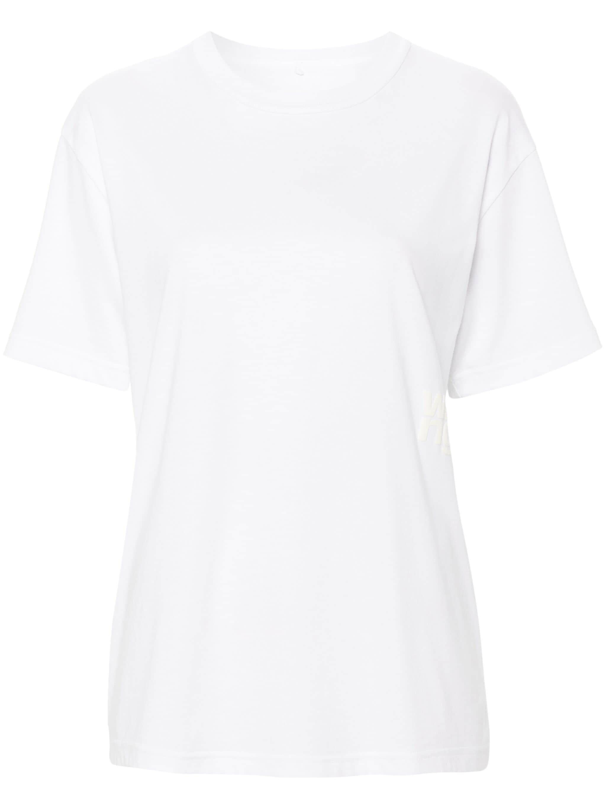ESSENTIAL JSY SS TEE W/ PUFF LOGO & BOUND NECK