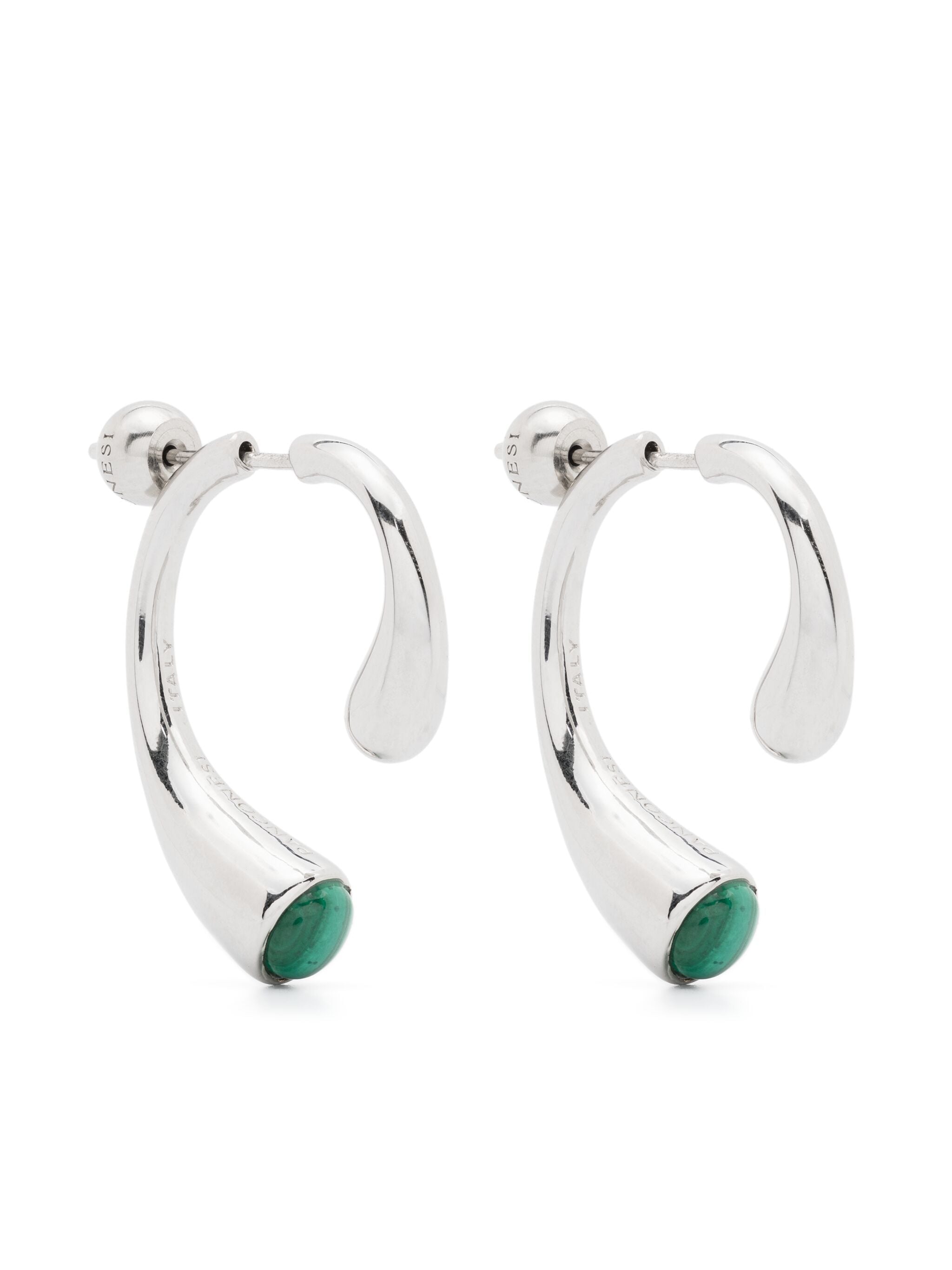 P Malakite Earrings