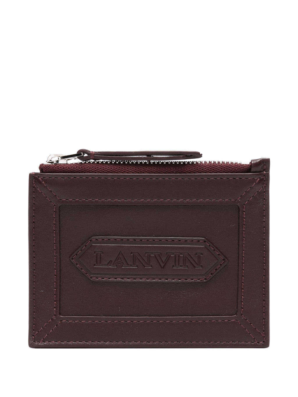 ZIPPED CARD HOLDER WITH LANVIN LABEL