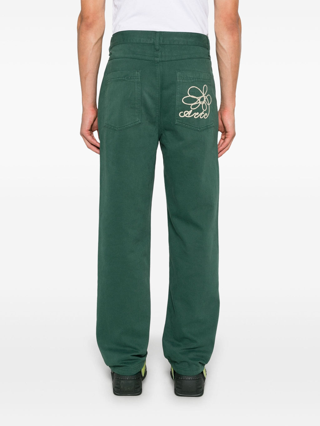 Arte round pocket embroidery Jeans
