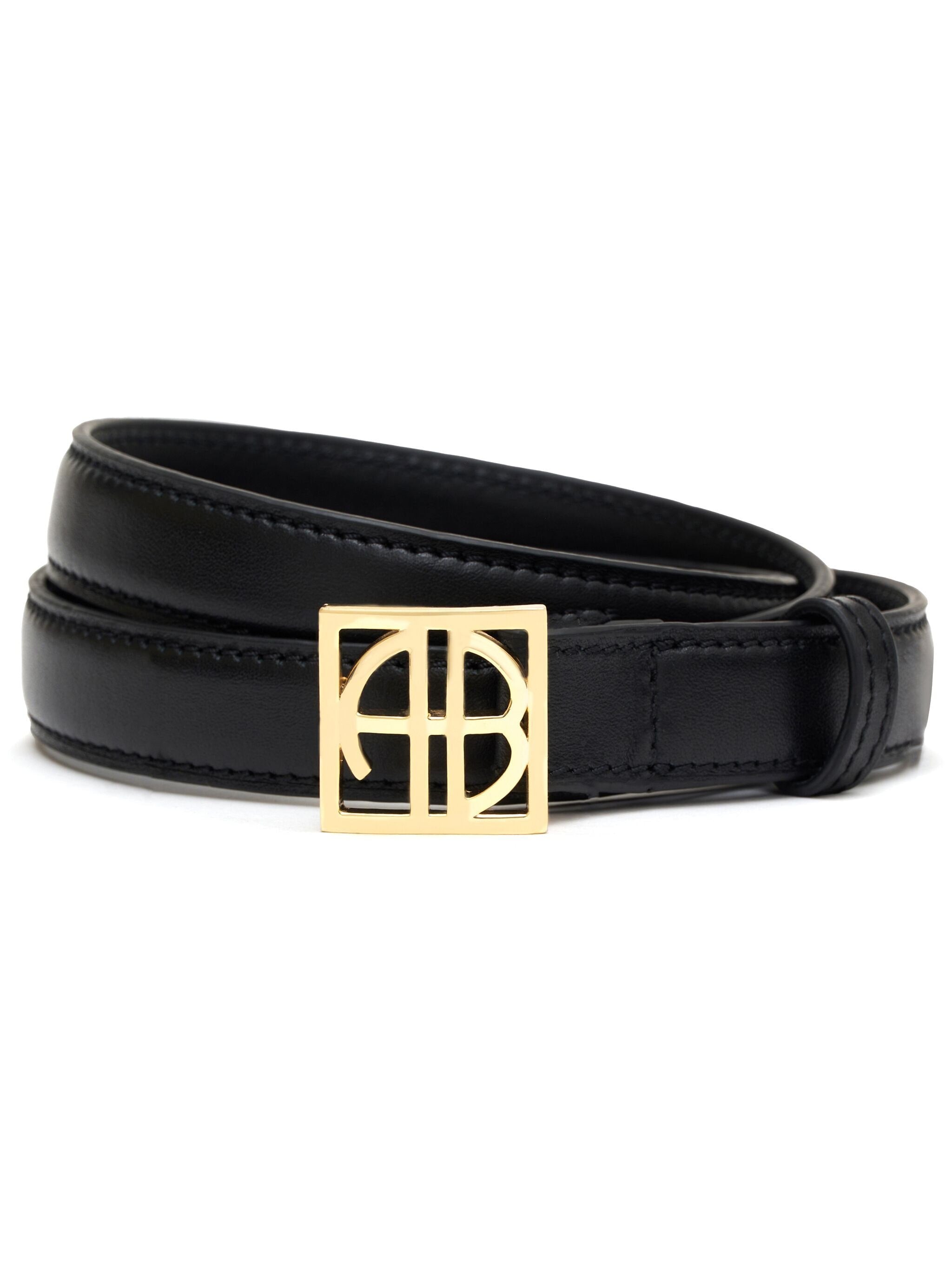 MONOGRAM BELT - BLACK