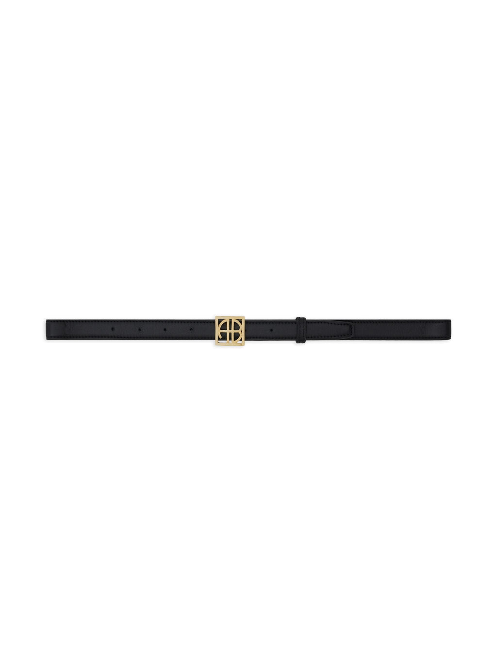 MONOGRAM BELT - BLACK
