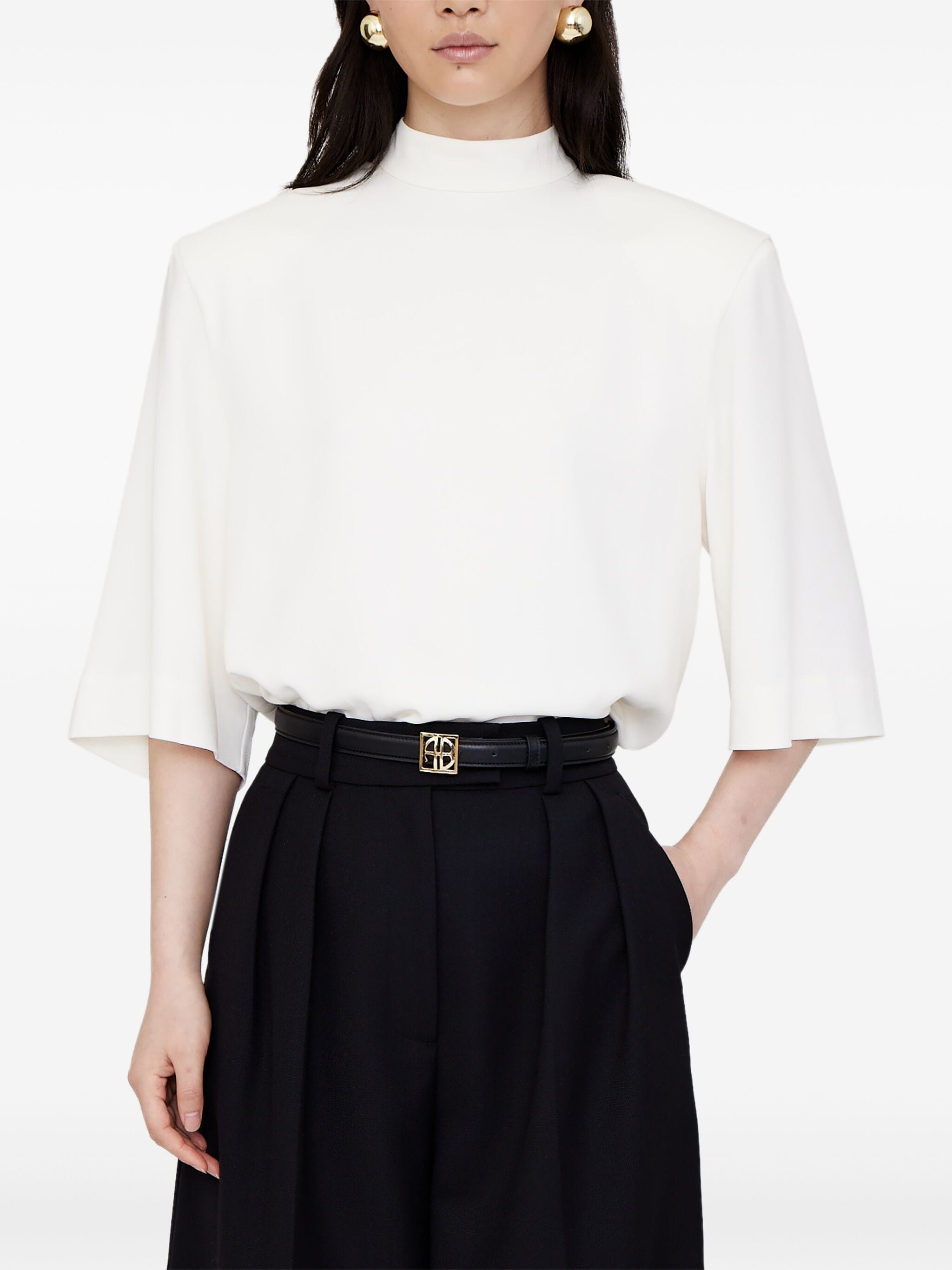 MONOGRAM BELT - BLACK