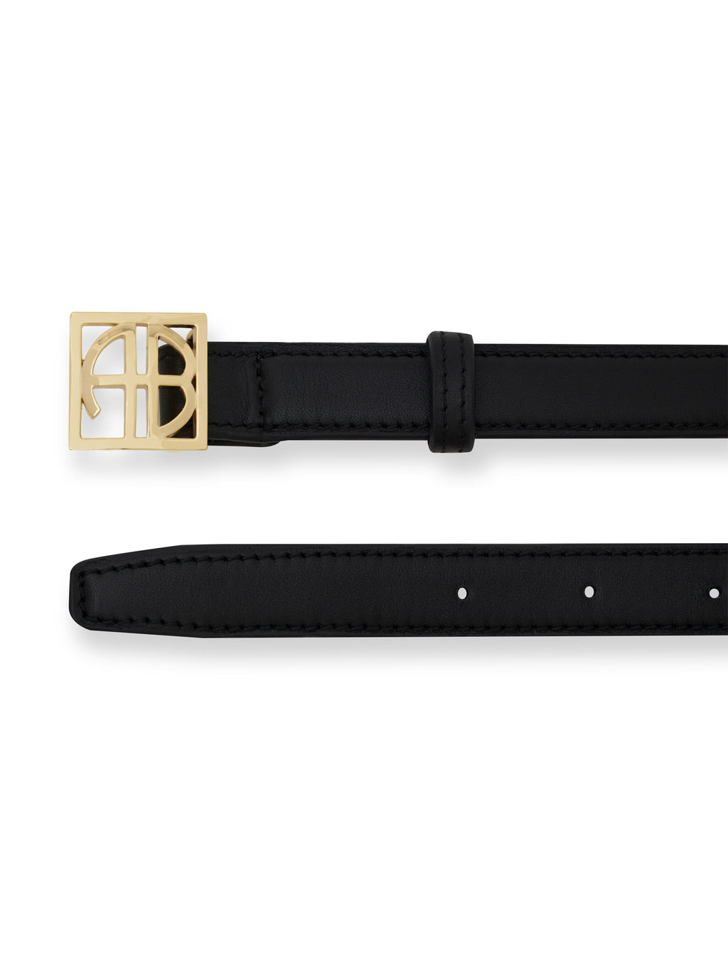 MONOGRAM BELT - BLACK